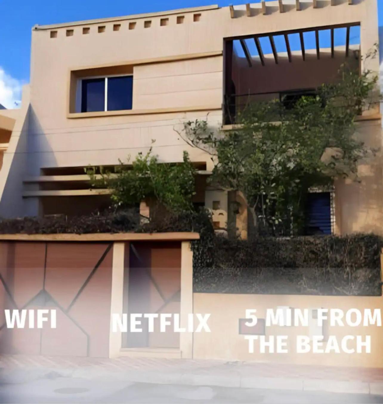 Villa Jaccuzi Face A L'Ocean - Agadir Beach City Esterno foto