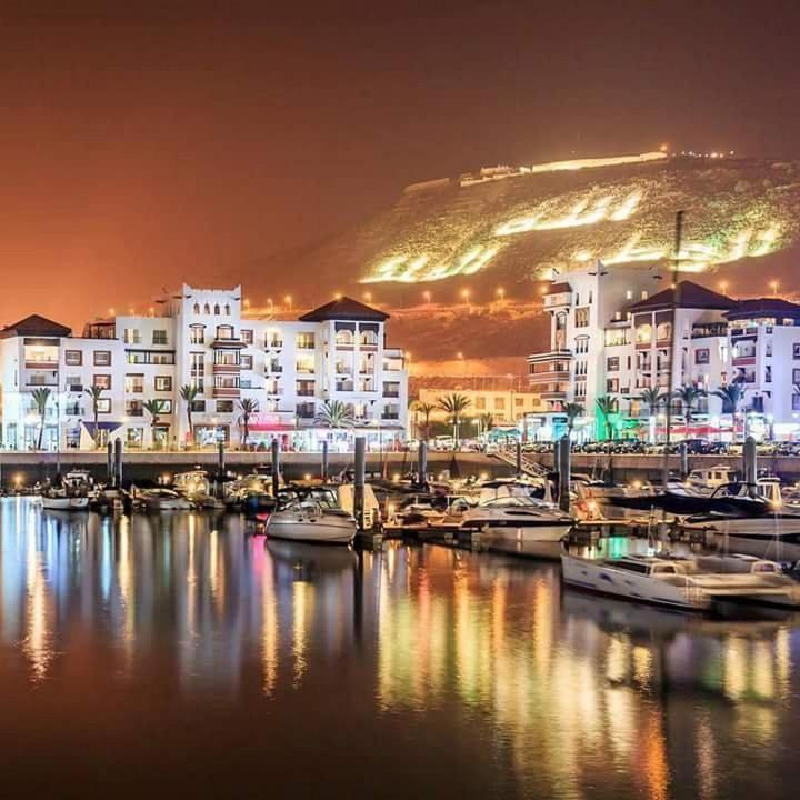 Villa Jaccuzi Face A L'Ocean - Agadir Beach City Esterno foto